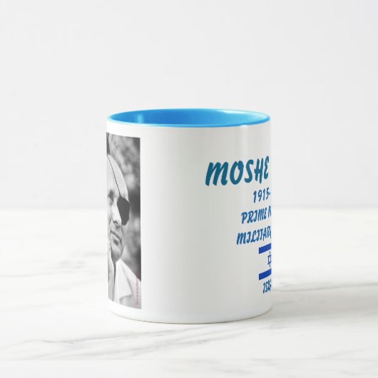 Dayan, Moshe Mok Israëlische leider (Midden)