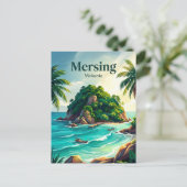 Dayang-eiland Maleisië Briefkaart (Staand voorkant)