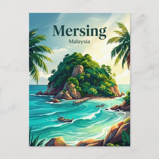 Dayang-eiland Maleisië Briefkaart (Voorkant)