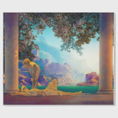 Daybreak, 1922 door Maxfield Parrish Cadeaupapier (Vlak)