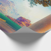 Daybreak, 1922 door Maxfield Parrish Cadeaupapier (Hoek)