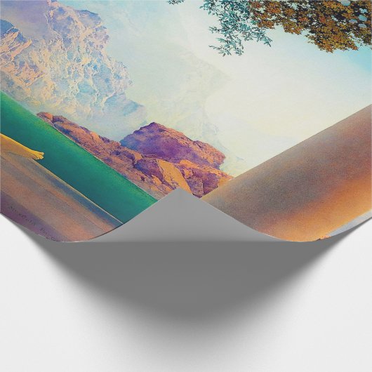 Daybreak, 1922 door Maxfield Parrish Cadeaupapier (Hoek)