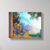 Daybreak, 1922 door Maxfield Parrish Canvas Afdruk (Voorkant)