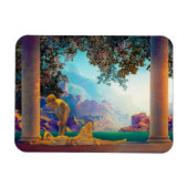 Daybreak, 1922 door Maxfield Parrish Magneet (Horizontaal)