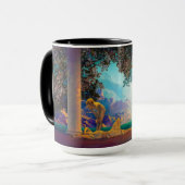 Daybreak, 1922 door Maxfield Parrish Mok (Voorkant links)