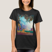 Daybreak, 1922 door Maxfield Parrish T-shirt (Voorkant)