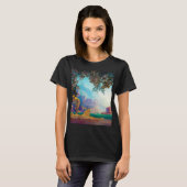 Daybreak, 1922 door Maxfield Parrish T-shirt (Voorkant volledig)
