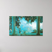 Daybreak, 1922, Maxfield Parrish Canvas Afdruk (Voorkant)
