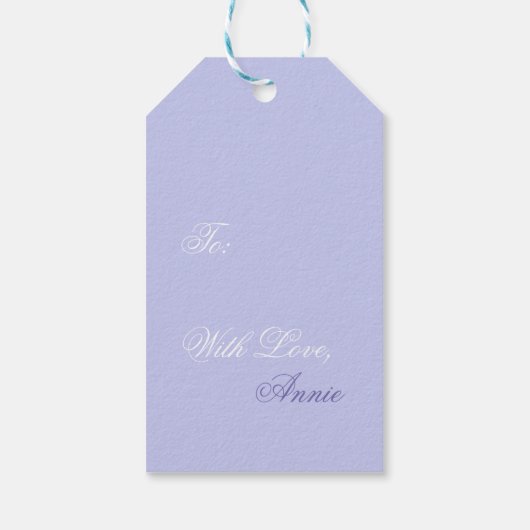 Daybreak Angel Fantasy Art Gift Labels Cadeaulabel (Achterkant)