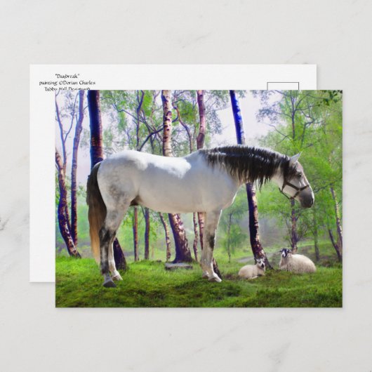 "Daybreak" Briefkaart (Voorkant / Achterkant)