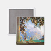 Daybreak - door Maxfield Parrish Magneet (Voorkant / Achterkant)