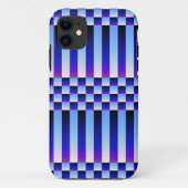 Daybreak en Nightfall (Checkers en Stripes) Case-Mate iPhone Case (Achterkant)