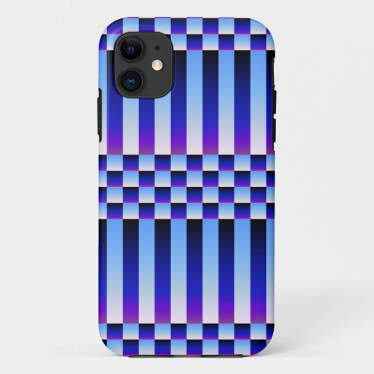 Daybreak en Nightfall (Checkers en Stripes) Case-Mate iPhone Case (Achterkant)
