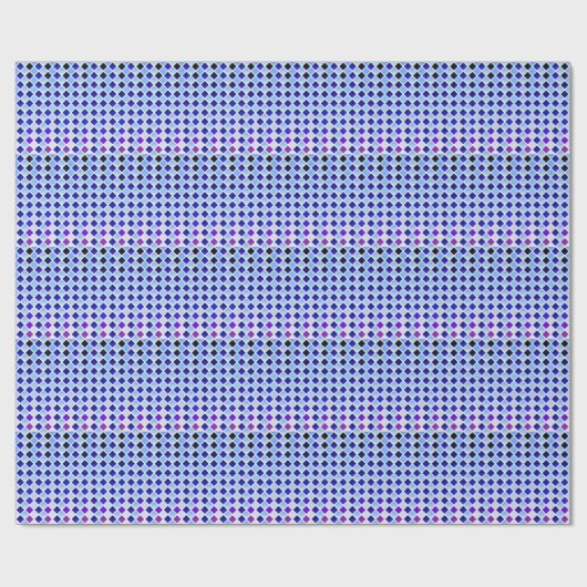 Daybreak en Nightfall (Diamond Checkered) Cadeaupapier (Vlak)