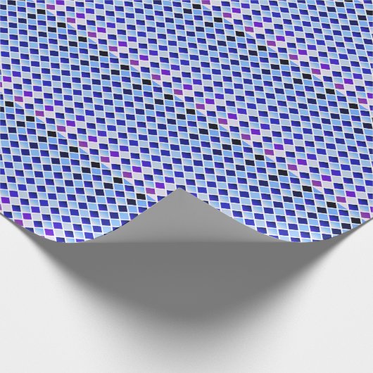 Daybreak en Nightfall (Diamond Checkered) Cadeaupapier (Hoek)