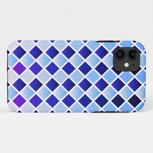 Daybreak en Nightfall (Diamond Checkered) Case-Mate iPhone Case (Achterkant (horizontaal))