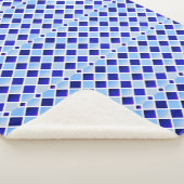 Daybreak en Nightfall (Diamond Checkered) Sherpa Deken (3/4)