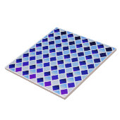 Daybreak en Nightfall (Diamond Checkered) Tegeltje (Zijkant)