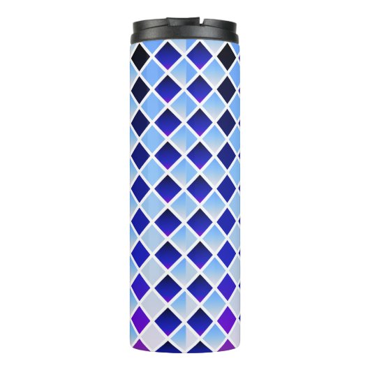 Daybreak en Nightfall (Diamond Checkered) Thermosbeker (Achterkant)