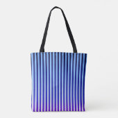 Daybreak en Nightfall (Stripes) Tote Bag (Achterkant)