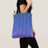 Daybreak en Nightfall (Stripes) Tote Bag (Dichtbij)