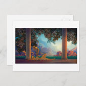 DAYBREAK Maxfield Parrish 1922 ... 2022 Briefkaart (Voorkant / Achterkant)