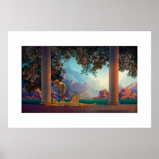 DAYBREAK Maxfield Parrish 1922 ... 2022 Poster (Voorkant)