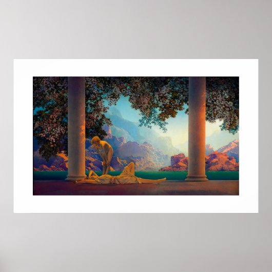 DAYBREAK Maxfield Parrish 1922 ... 2022 Poster (Voorkant)