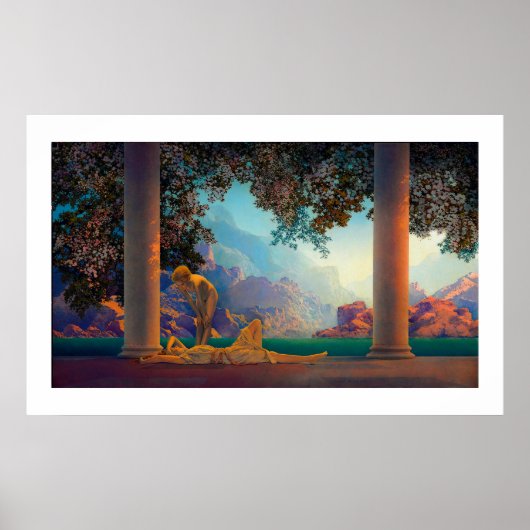 DAYBREAK Maxfield Parrish 1922 ... 2022 Poster (Voorkant)