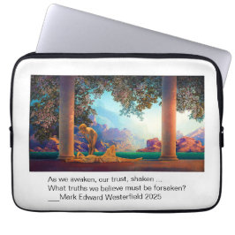 DAYBREAK Maxfield Parrish 1922 ... 2022 Poster Laptop Sleeve
