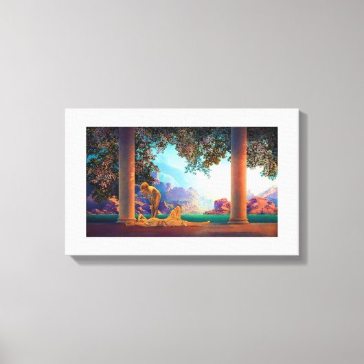 DAYBREAK Maxfield Parrish 1922 ... 2025 Canvas Afdruk (Voorkant)