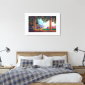 DAYBREAK Maxfield Parrish 1922 ... 2025 Canvas Afdruk (Insitu (Slaapkamer))