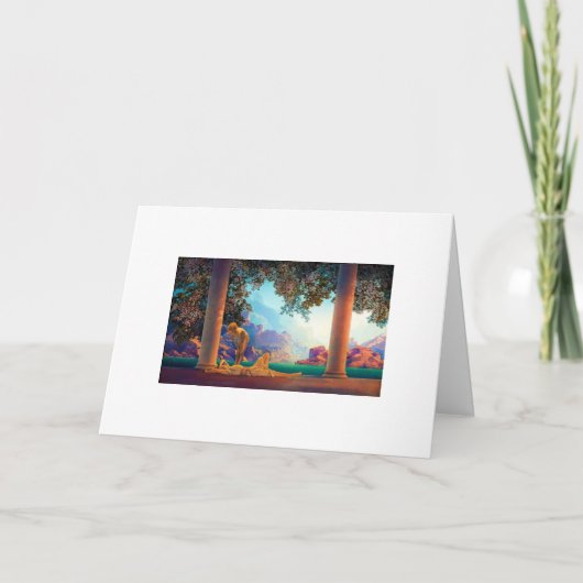 DAYBREAK Maxfield Parrish 1922 ... 2025 Kaart (Voorkant)