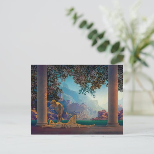 Daybreak | Maxfield Parrish | Briefkaart (Staand voorkant)