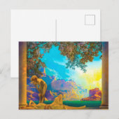 Daybreak Maxfield Parrish Briefkaart (Voorkant / Achterkant)