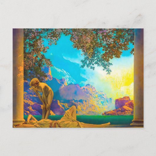 Daybreak Maxfield Parrish Briefkaart (Voorkant)