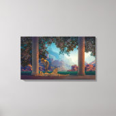 Daybreak | Maxfield Parrish | Canvas Afdruk (Voorkant)
