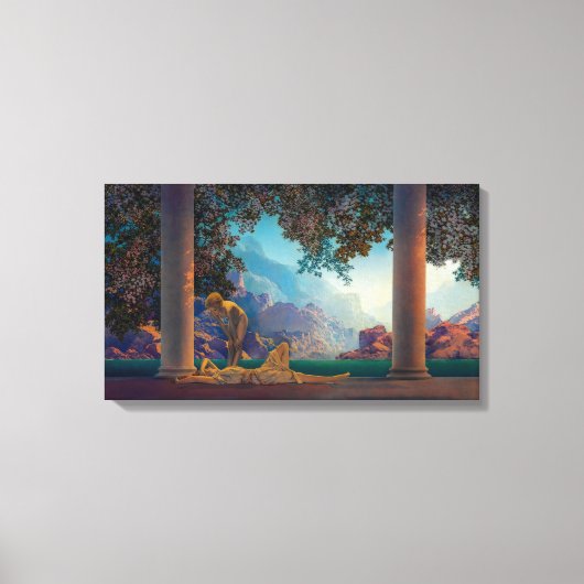Daybreak | Maxfield Parrish | Canvas Afdruk (Voorkant)