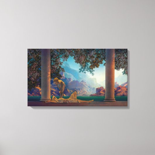 Daybreak | Maxfield Parrish | Canvas Afdruk (Voorkant)