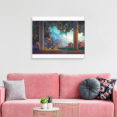 Daybreak | Maxfield Parrish | Canvas Afdruk (Insitu (Woonkamer))