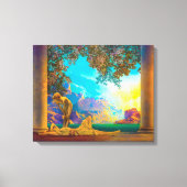 Daybreak Maxfield Parrish Canvas Afdruk (Voorkant)