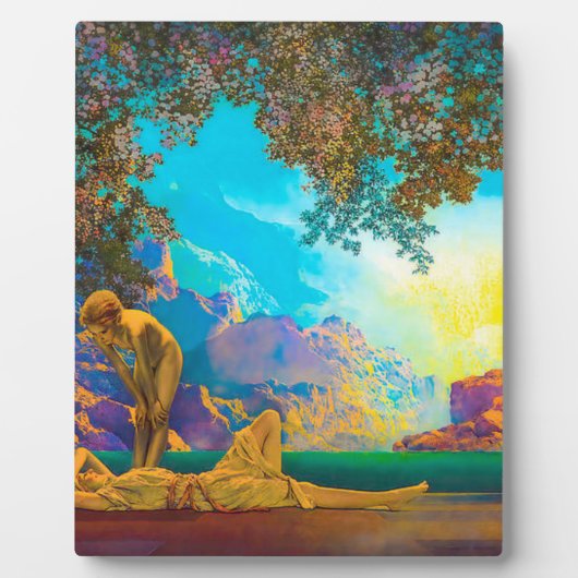 Daybreak Maxfield Parrish Fotoplaat (Voorkant)
