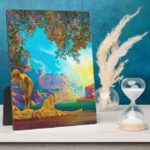 Daybreak Maxfield Parrish Fotoplaat (Zijkant)