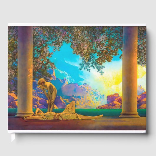 Daybreak Maxfield Parrish Gastenboek (Voorkant)