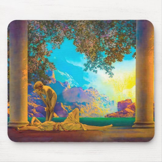 Daybreak Maxfield Parrish Muismat (Voorkant)