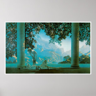 Daybreak, Maxfield Parrish Poster