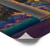 Daybreak | Maxfield Parrish | Poster (Hoek)