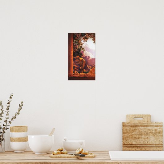 Daybreak, Maxfield Parrish Poster (Keuken)