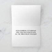 DAYBREAK NAAR VERZONDEN BIRTHDAY WISHUIZEN KAART (Binnen)