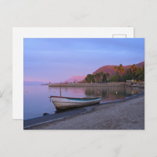 Daybreak op Lake Chapala Shores Briefkaart (Voorkant / Achterkant)